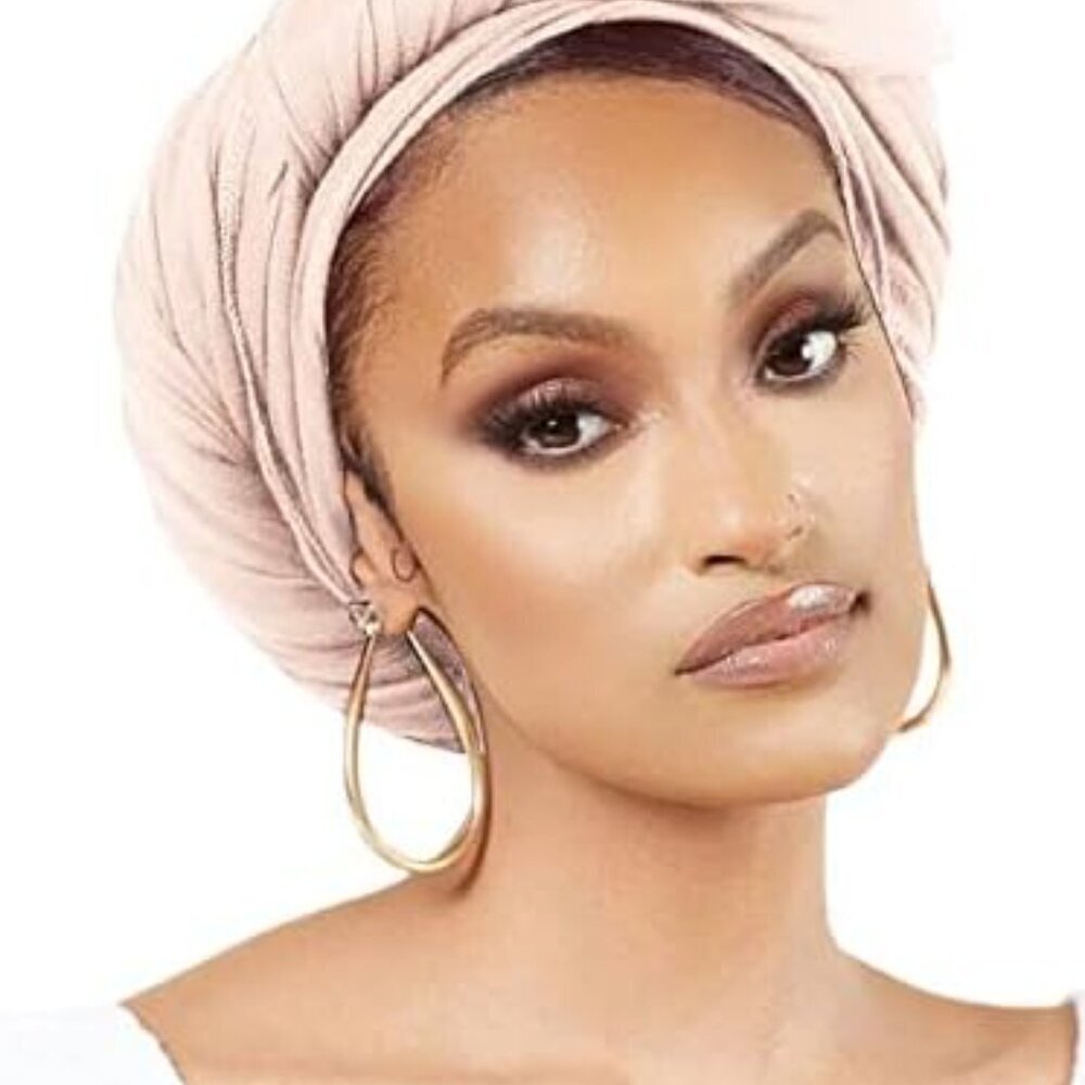 Head Wraps for Black Women Stretch Turban Headwraps Scarf Hair Wraps Head Scarf - Picture 3 of 6
